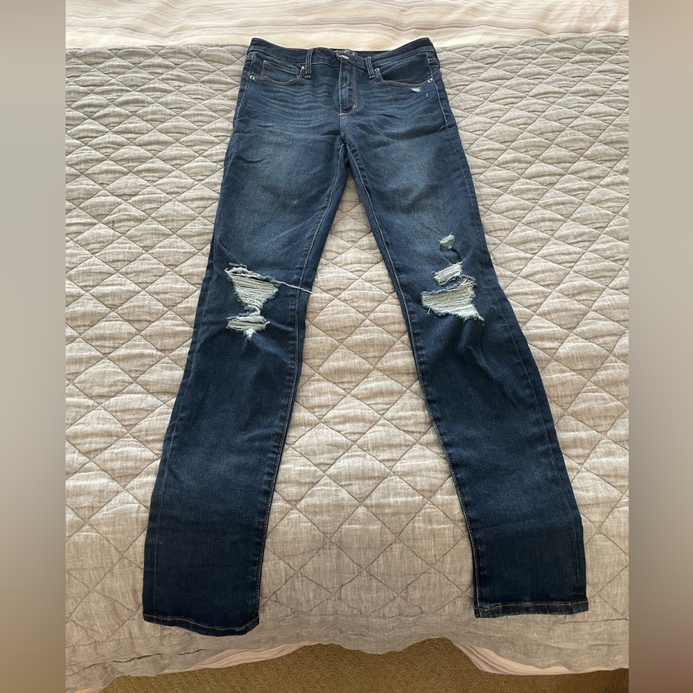 Abercrombie High Rise Skinny Jeans